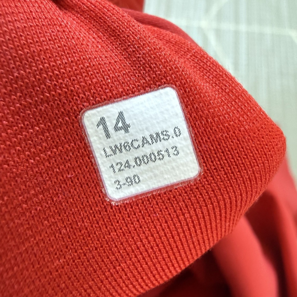 Lululemon Wunder Train High-Rise Crop 23" Coral Red 14 LW6CAMS - Picture 6 of 9